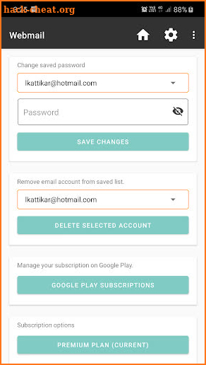 Webmail - Lite App screenshot