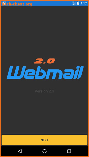 WebMail - Mobile App screenshot