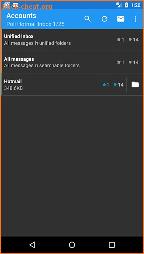 WebMail - Mobile App screenshot