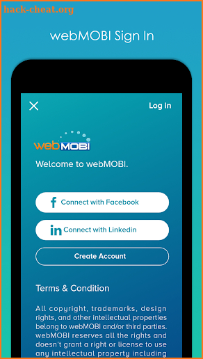 webMOBI screenshot