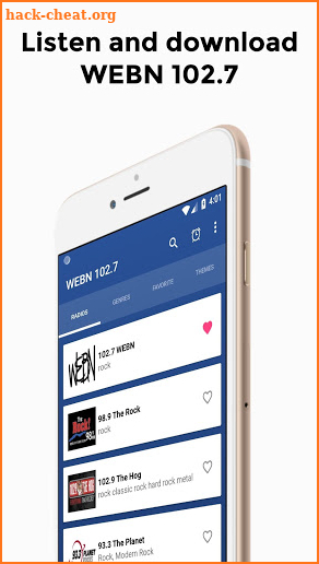WEBN 102.7 FM Ohio Radio Station screenshot