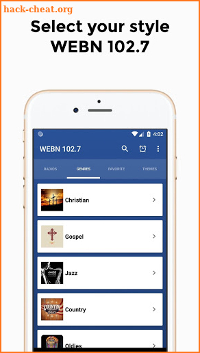 WEBN 102.7 FM Ohio Radio Station screenshot