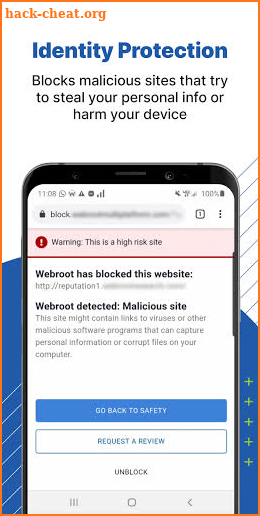 Webroot® Mobile Security screenshot