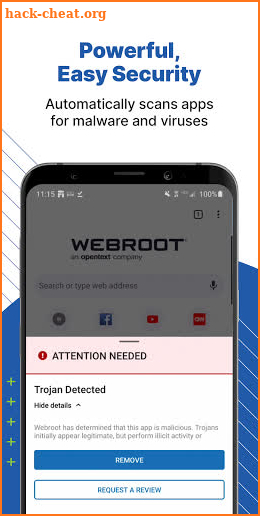 Webroot® Mobile Security screenshot