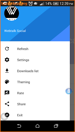 Webtalk Social 2018 screenshot