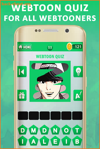 Webtoon Quiz screenshot