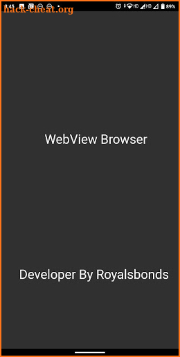 WebView Browser screenshot