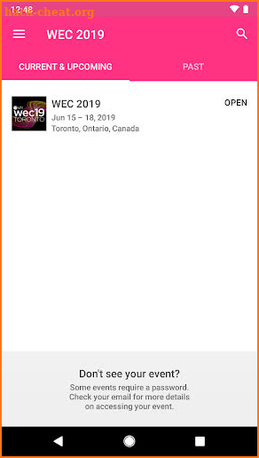 WEC 2019 screenshot
