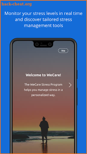 weCare Stress Pilot screenshot