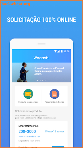Wecash - Empréstimo Pessoal Online Rápido screenshot