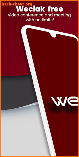 Weciak - Free video conference with no limits! screenshot