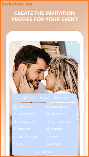 WedApp - Create Online Wedding Invitation screenshot