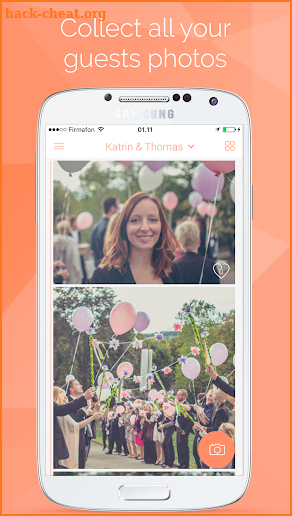 Wedbox - The wedding Photo app screenshot