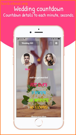 Wedding 365 - Wedding Countdown 2018 - Lovedays screenshot