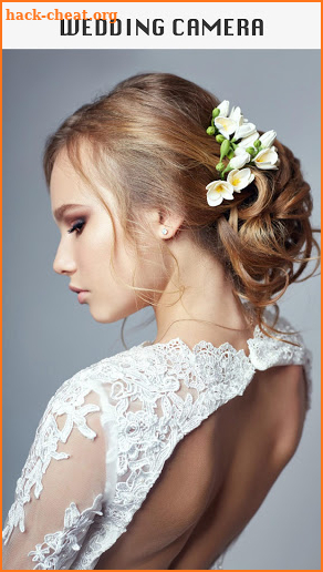 Wedding Camera: Hairstyles & Photo Montage Maker screenshot