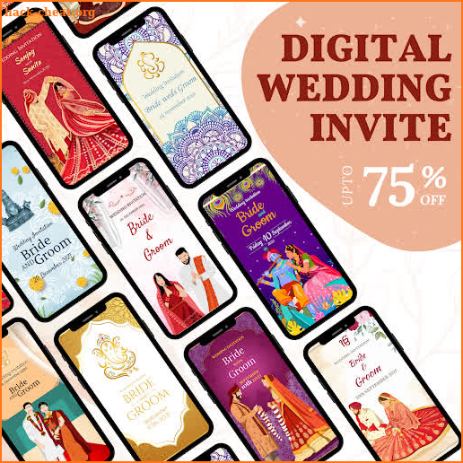 Wedding Card Maker Indian screenshot