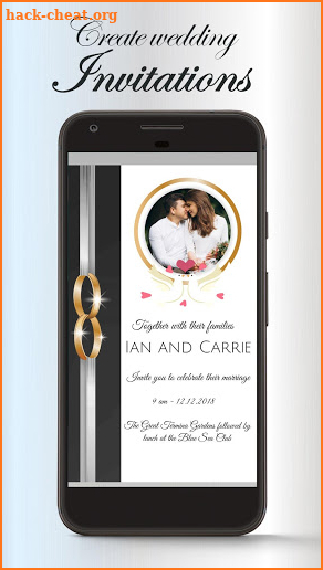Wedding Cards Invitation Maker screenshot
