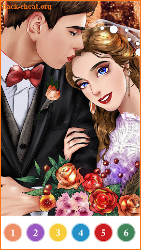 Wedding Coloring Game, Free Coloring Book Offline screenshot
