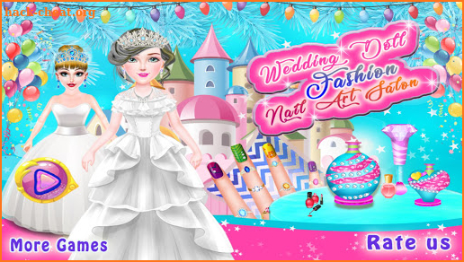 Wedding Doll Fashion Nail Art Salon screenshot