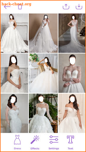 Wedding Dress Photo Editor screenshot