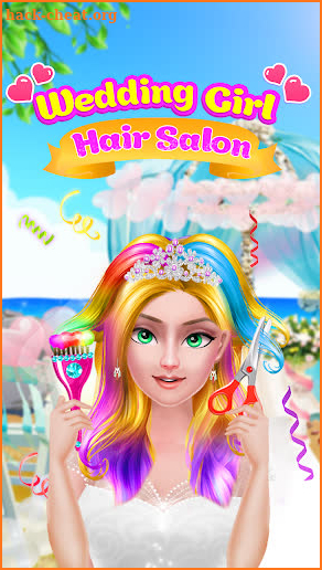 Wedding Girl Hair Beauty Salon screenshot