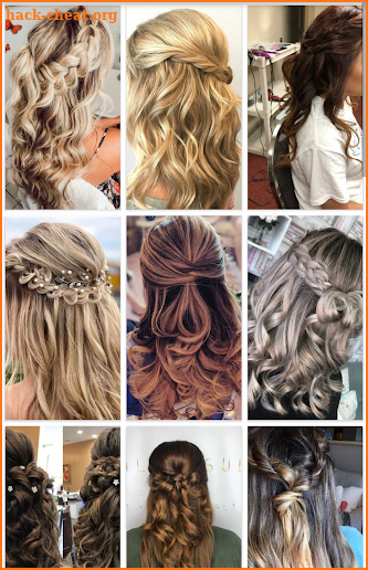 Wedding Hairstyles for Brides screenshot