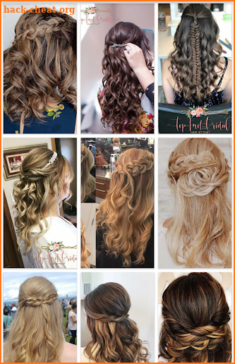 Wedding Hairstyles for Brides screenshot