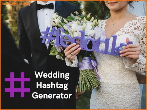Wedding Hashtag Generator|Free Hashtag Expert  #️⃣ screenshot