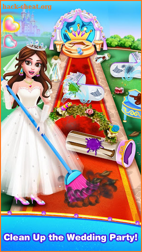 Wedding House Clean up – Girls Cleaning Games screenshot