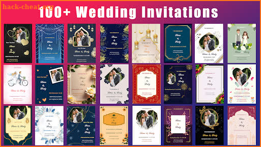 Wedding Invitation Card screenshot