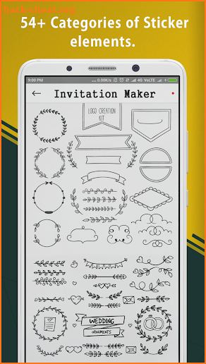 Wedding Invitation Card & Flyer, Poster Maker screenshot