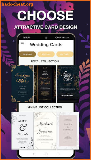 Wedding Invitation Card Maker screenshot