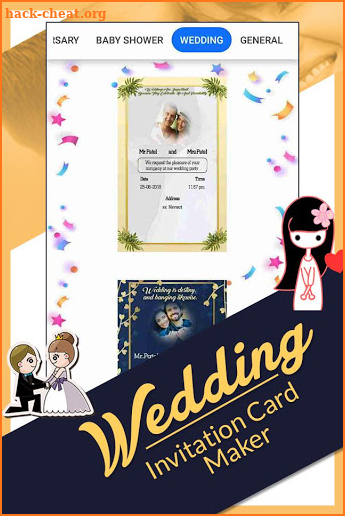 Wedding Invitation Card Maker Free screenshot