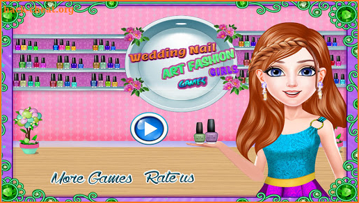 Wedding Nail Art Fashion Girls Games screenshot