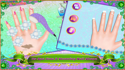 Wedding Nail Art Fashion Girls Games screenshot
