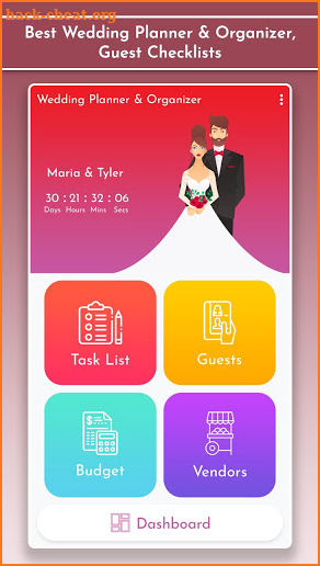 Wedding Planner & Organizer, Guest Checklists screenshot