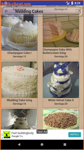 Wedding Recipes ~ Wedding Cake Recipes screenshot