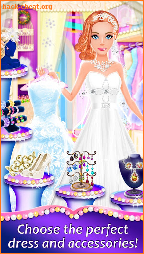 Wedding Spa Dress up Salon - Bridal Fashion Games screenshot