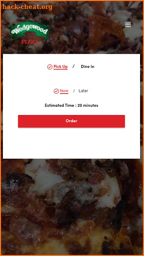 Wedgewood Pizza Boardman screenshot
