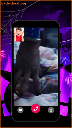 Wednesday Addams 2 Video Call screenshot