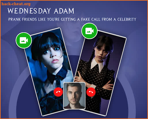 Wednesday Addams – Fake Call screenshot