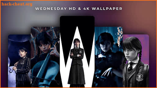Wednesday Addams Wallpaper HD screenshot