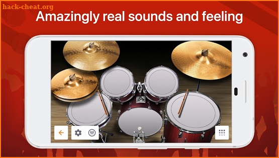 WeDrum: Drum Set Music Games & Drums Kit Simulator screenshot