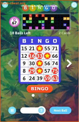 Weed Bingo screenshot
