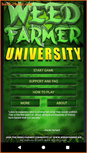Weed Farmer University screenshot