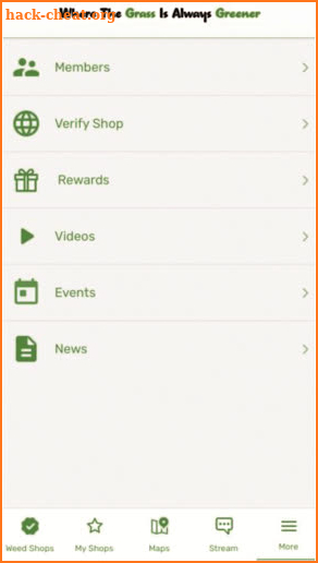 Weed Shops App screenshot