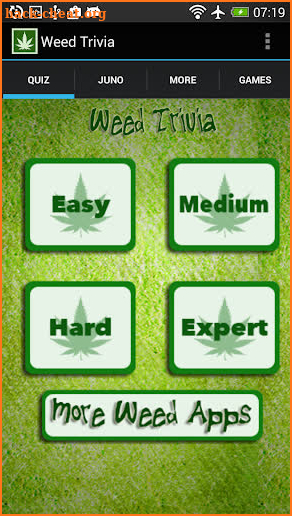 Weed Trivia Ultimate Edition screenshot