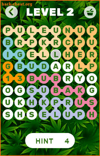 Weed Word Search Puzzle Quiz screenshot
