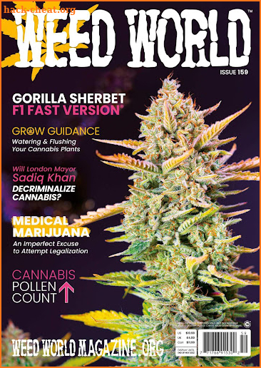Weed World Magazine screenshot