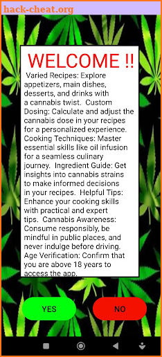 WeedFeast (Cannabis Recipes ) screenshot
